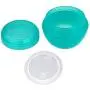 Beauticom 24 Stück 10g/10ml Türkisbehälter mit Innenliner und Deckel für Peelings, Öle, Salben, Cremes, Lotionen, Make-up, Kosmetik, Nagelpflege – BPA-frei