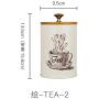 Behälter Sets - 3 Stück Set Stahl Utensilien Multifunktions Farbierte Kaffeetee-Zucker-Würfel-Box-Behälter - Speichergläser Behälter Gläser Keramik Kaffeetee-Zucker-Behälter Porzellan