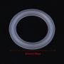 Silicone Sealing Gasket, 10pcs/Set 1.5" 50.5mm Food Grade Silicone Safety Ring Washer Sanitary Clamp Ferrule Silicone Sealing Gasket for Food Beer Beverage