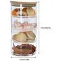 Boîtes d’étagères empilables en verre 1/2/3/4 niveaux pour cuisine, bonbons, biscuits, stockage avec couvercle – Boîtes de rangement en verre transparent avec couvercle. Boîtes d’étagères empilables en verre 1/2/3/4 niveaux pour cuisine, bonbons, biscuits, stockage avec couvercle – Boîtes de rangement en verre transparent avec couvercle.