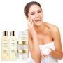 Skin Care Set, Gentle Foaming Cleanser Face Wash, Clarifying Facial Toner, Face Moisturizer, Dead Sea Mud Face Mask, Skin Care Products Premium Facial Kit By Deluvia