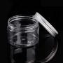 9 Size Clear Plastic Jar And Lids Empty Cosmetic Containers Makeup Box Travel Bottle Empty Cosmetic Packaging Box 30Ml 250Ml,60Ml