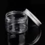 9 Size Clear Plastic Jar And Lids Empty Cosmetic Containers Makeup Box Travel Bottle Empty Cosmetic Packaging Box 30Ml 250Ml,60Ml