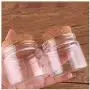 12pcs 656053mm 120ml Transparent Glass Bottles With Cork Stopper Empty Spice Food Nuts Storage Bottles Jars Gift Crafts Vials