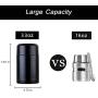 Vacuum Insulated Food Thermos,Micnaron Stainless Steel 33oz Food Jar,Free Thermos Thermal Soup Containers Handle Lid for Hot Food Wide Mouth,Durable Leak Proof Lunch Box with a Cloth Carry Bag