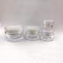 LYMQY Plastic Box 5g / 15g / 20g /30g Empty Plastic Cosmetic jar Transparent Sample Bottle Eye Shadow Cream Lip Balm container30g Pieces (5g)