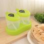 New Design Spice Jar Pepper Shaker Box Herb Creative Transparent Seasoning Cans, Plastic Spice Bottles - Kitchen Spice, Salt Jar, Sugar Spice Wall Decals, Herb Tool, Spice Set, Pepper Mills