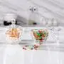 Bocal à bonbons en verre ComSaf avec couvercle, bol décoratif de rangement en cristal, set de 2 (Diamètre : 4,3 pouces) Bocal à bonbons en verre ComSaf avec couvercle, bol décoratif de rangement en cristal, set de 2 (Diamètre : 4,3 pouces)
