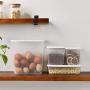Refrigerator Storage Box Drawer Storage Box Finishing Box Kitchen Food Grain Nut Plastic Transparent Food Box Container Food Dispensers