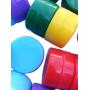 Dab Containers Silicone (50 pcs) Wax Jars 5ml Non Stick Silicone Storage Containers (Premium)