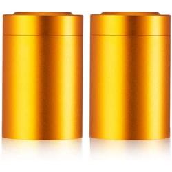 Coffee Beans Sealed Cans 2 Small Storage Tanks Sealed Jar Mini Coffee Bean Sealed Cans Convenient Tea Storage Tanks For Cookie Candy Spice Kitchen Storage (Color : C2, Size : 4.57cm)