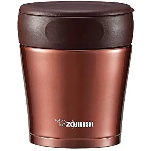 Zojirushi stainless steel food jar 260ml Nuts Brown SW-GC26-TA Zojirushi stainless steel food jar 260ml Nuts Brown SW-GC26-TA