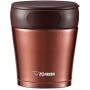 Zojirushi stainless steel food jar 260ml Nuts Brown SW-GC26-TA