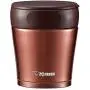 Zojirushi stainless steel food jar 260ml Nuts Brown SW-GC26-TA Zojirushi stainless steel food jar 260ml Nuts Brown SW-GC26-TA