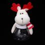 STOBOK 5pcs Christmas Candy Jars Christms Favor Boxes Christmas Food Storage Container for Cookies Christmas Reindeer Doll