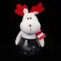 5er Set Weihnachtselfe-Gläser, Christbaum-Geschenkelieder, Candy-Behälter für Kekse, Weihnachts-Futterbehälter für Reindeer-Puppe