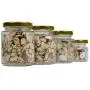 Bouteilles en verre hexagonales premium 3oz (12), pour cadeaux, favors de mariage, miel, confitures et plus encore. Bouteilles en verre hexagonales premium 3oz (12), pour cadeaux, favors de mariage, miel, confitures et plus encore.