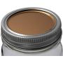 Copper Colored Aluminum Flat Storage Lid Inserts for Mason Jars (10 Pack, Wide Mouth)