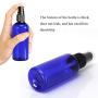 12 Stück Sprayflaschen Füllflaschen Farbverlauf-Flasche Leere Behälter Besprühflasche 30ml Blau für Gesicht