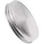 iiniim Stainless Steel Storage Solid Caps Lids for Wide Mouth Mason Jars 6pcs One Size