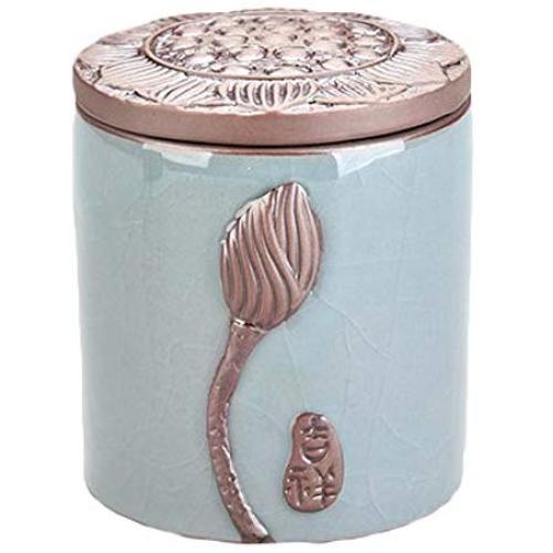 Goddness Bar Japanese-Style Storage Pots Tea Coffee Canisters Ceramic Jars(Style 12)