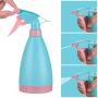 16 OZ Refillable Plastic Spray Bottles Of Adjustable Nozzle with Mist & Stream Modes for Beauty Gardening, Kitchen and Bathroom - 2 Pack