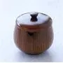 Mini Spice Jars Simple wooden seasoning jar with lid small wooden box kitchen set Mini Spice Jars Simple wooden seasoning jar with lid small wooden box kitchen set
