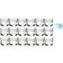 5ml / 5g Clear Glass Jars with Screw Top Caps (18 count, White Cap) 5ml / 5g Clear Glass Jars with Screw Top Caps (18 count, White Cap)