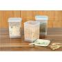 humidifier Kitchen Grain Storage Tank, Transparent Food Storage Box, Stackable Spoon Sealed can