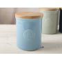 CreativeTops Kew Gardens Richmond Embossed Logo Storage Jar Light, Ceramic, Blue, 23 x 23 x 15 cm