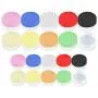 Cosmetic Containers, 20Pack 5g/10g Multicolor Round Pot Jars Empty Cosmetic Containers Set with Lid for Liquid Creams Sample(Mixed Color, with Makeup Spoon) Cosmetic Containers, 20Pack 5g/10g Multicolor Round Pot Jars Empty Cosmetic Containers Set with Lid for Liquid Creams Sample(Mixed Color, with Makeup Spoon)
