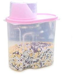 Tenrry Food Storage Container Transparent Plastic Sealed Fresh-Keeping Storage Jar Food Storage Organization 4/Set