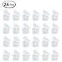 132 24Pcs Heart Shaped Slime Containers Storage Cups Box Leakproof Clear Plastic Lid Deli Sauce Chutney Food Toy Containers 132 24Pcs Heart Shaped Slime Containers Storage Cups Box Leakproof Clear Plastic Lid Deli Sauce Chutney Food Toy Containers