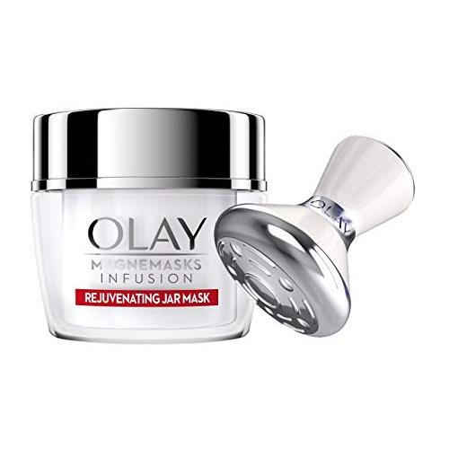 Face Mask by Olay Magnemasks Infusion - Korean Skin Care Inspired Deep Hydration, Rejuvenating Face Mask for Fine Lines & Sagging Skin - Starter Kit