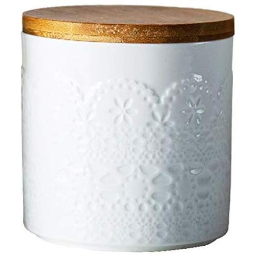 Cookie Jar Ceramic with Lids Airtight, Pottery Food Storage Containers Bpa Free Large for Kitchen Pantry Canisters Bulk Candy Store, 1L/1.5L (Size : 1L)