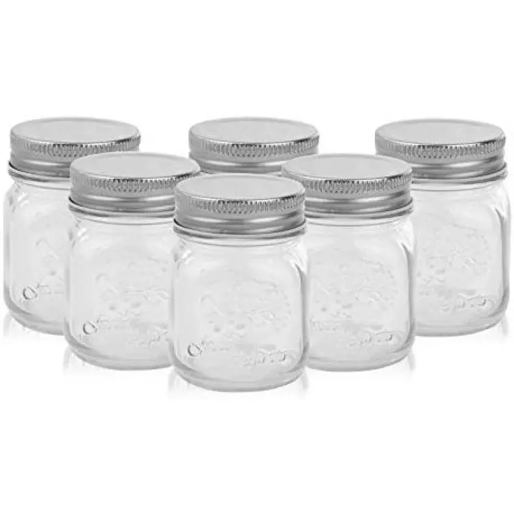 4 Oz Glass Jars With Lids in Bulk