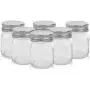 Golden Spoon Mason Jars, With Regular Lids, and Lids for Drinking, (Set of 6) (4 oz)