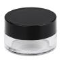 50 Jars - Beauticom High-Graded 5 Grams/5 mL BPA Free Thick Clear Acrylic 100% NO LEAK Plastic empty Containers with Black Lid for Cosmetic, Lip Balm, Beads, Creams, Lotion, Liquids, Sample, Travel