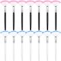 14 Pieces Fan Mask Brushes Facial Mask Brush Acid Applicator Brush Soft Makeup Mask Brushes for Mud Mask Cream