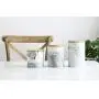 Contenant de Rangement HHXQXB pour Aliments, Pot à Épices, Tasse, Café, Épices, Sucre, Sel et Plus encore avec Revêtement Mat, WearCO2 et Préserve la Fraîcheur des Aliments (Blanc)