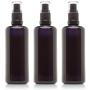 Infinity Jars 100 Ml (3.4 fl oz) Black Ultraviolet Glass Fine Mist Spray Bottle 3-Pack