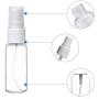 20pcs Spray Bottles Mist Plastic Mini Spray Bottlec(15pcs 10ml and 5pcs 20ml) with 2 Funnels and 1 Cleaning Cloth for Essential Oils Makeup and Perfume