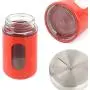 Ensemble de Bouteilles à Épices JUSTDOLIFE, Récipients en Verre Rond, Dosettes à Épices Ajustables, 6 Pièces Ensemble de Bouteilles à Épices JUSTDOLIFE, Récipients en Verre Rond, Dosettes à Épices Ajustables, 6 Pièces