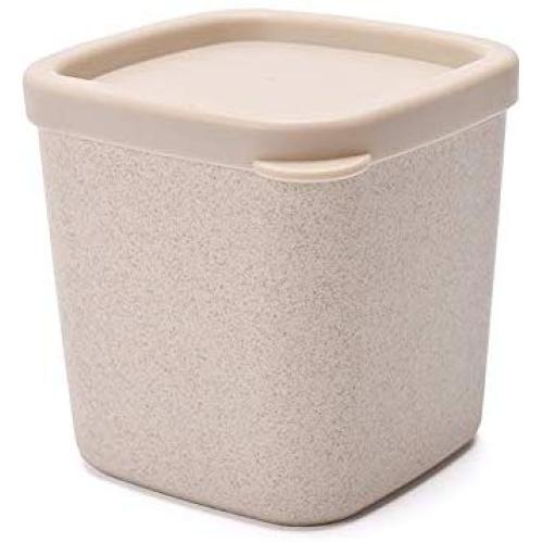 WANGLX ST Plastic Sealed Cans Grain Storage Tank Storage Box Kitchen Food Storage Jar for Serving Tea, Coffee, Spice,Flour, Sugar, Cereals, Leakproof and More