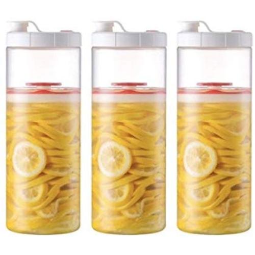 Lock&Lock Interlock Fermented Foods Round Tall Container Bottle 2.1L / 3 Piece Set