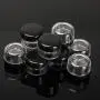 Pot en Acrylique Mini Récipients Cosmétiques Vides 10 Pièces – Contenants pour Crème, Eclat, Poudre, Ongles – Support de Perles Rond, Kit de Rangement Pot en Acrylique Mini Récipients Cosmétiques Vides 10 Pièces – Contenants pour Crème, Eclat, Poudre, Ongles – Support de Perles Rond, Kit de Rangement