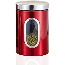 Thethan 1/3Pcs Tea Coffee Sugar Storage Canisters Jars Pots Kitchen Container Tins