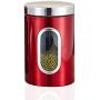 Thethan 1/3Pcs Tea Coffee Sugar Storage Canisters Jars Pots Kitchen Container Tins