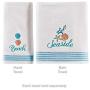 SKL Home by Saturday Knight Ltd. South Seas Bath Towel, White