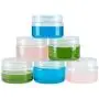 HOME 75-STO2001 Clear 4 Ounce Plastic Jar Containers, 4 oz HOME 75-STO2001 Clear 4 Ounce Plastic Jar Containers, 4 oz